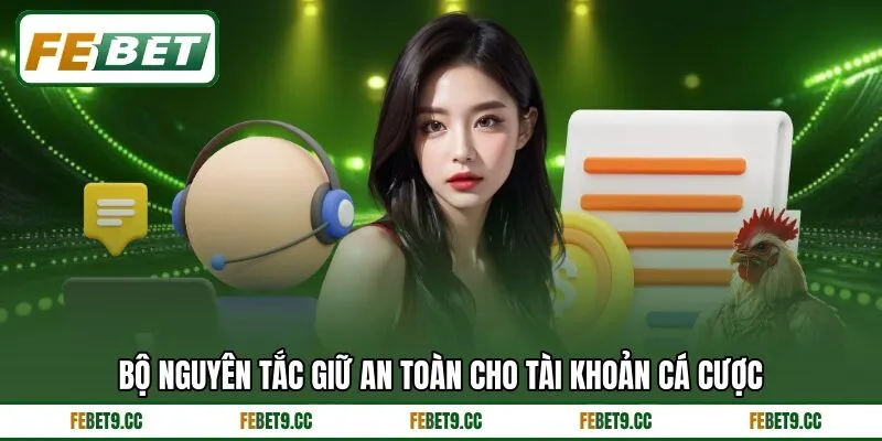 Bộ nguyên tắc giữ an toàn cho tài khoản cá cược
