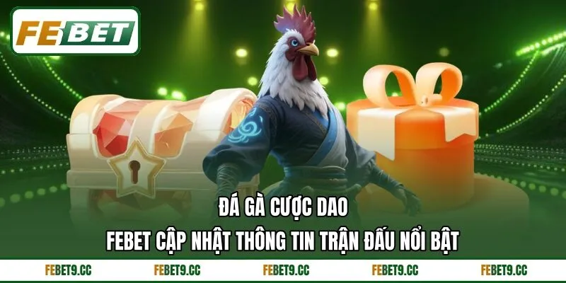 Đá Gà Cược Dao Febet Cập Nhật Thông Tin Trận Đấu Nổi Bật