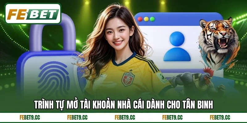 Trình tự mở tài khoản nhà cái dành cho tân binh